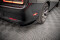 Heck Ansatz Flaps Diffusor passend für Dodge Challenger RT / GT Mk3 Facelift schwarz Hochglanz