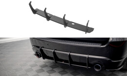 Street Pro Heckschürze Heck Ansatz Diffusor V.2 passend für Dodge Durango RT Mk3 rot