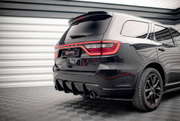 Street Pro Heckschürze Heck Ansatz Diffusor V.2 passend für Dodge Durango RT Mk3 rot