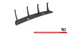 Street Pro Heckschürze Heck Ansatz Diffusor V.2 passend für Dodge Durango RT Mk3 rot