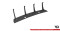 Street Pro Heckschürze Heck Ansatz Diffusor V.2 passend für Dodge Durango RT Mk3 rot