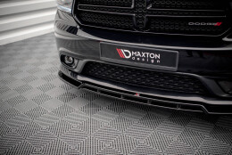 Cup Spoilerlippe Front Ansatz passend für Dodge Durango RT Mk3 schwarz Hochglanz