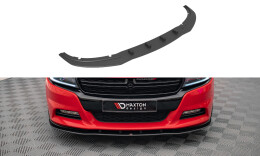 Street Pro Cup Spoilerlippe Front Ansatz passend für Dodge Charger RT Mk7 Facelift SCHWARZ