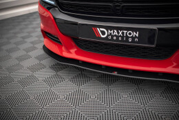 Street Pro Cup Spoilerlippe Front Ansatz passend für Dodge Charger RT Mk7 Facelift SCHWARZ