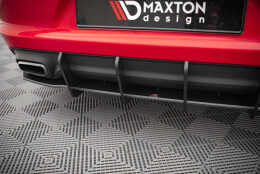 Street Pro Heckschürze Heck Ansatz Diffusor passend für Dodge Charger RT Mk7 Facelift SCHWARZ