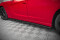 Street Pro Seitenschweller Ansatz Cup Leisten für Dodge Charger RT Mk7 Facelift SCHWARZ