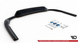 Mittlerer Cup Diffusor Heck Ansatz DTM Look passend für Dodge Charger RT Mk7 Facelift schwarz Hochglanz