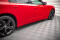 Seitenschweller Ansatz Cup Leisten passend für Dodge Charger RT Mk7 Facelift schwarz Hochglanz