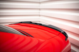 Heck Spoiler Aufsatz Abrisskante für Paket Dodge Charger RT Mk7 Facelift schwarz Hochglanz