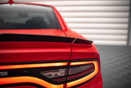 Heck Spoiler Aufsatz Abrisskante passend für Paket Dodge Charger RT Mk7 Facelift schwarz Hochglanz