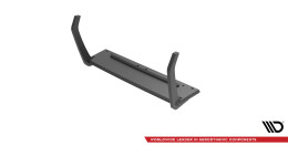Street Pro Heckschürze Heck Ansatz Diffusor passend für BMW M3 G80 schwarz-rot