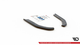 Heck Ansatz Flaps Diffusor V.1 passend für BMW M3 Limousine / Touring G80 / G81 schwarz Hochglanz