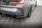 Heck Ansatz Flaps Diffusor V.2 passend für BMW M3 Limousine / Touring G80 / G81 schwarz Hochglanz