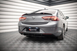 Street Pro Heckschürze Heck Ansatz Diffusor für Opel Insignia Mk2 SCHWARZ-ROT