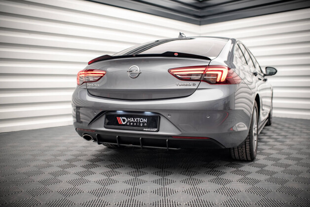 Street Pro Heckschürze Heck Ansatz Diffusor passend für Opel Insignia Mk2 rot