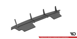 Street Pro Heckschürze Heck Ansatz Diffusor passend für Opel Insignia Mk2 rot