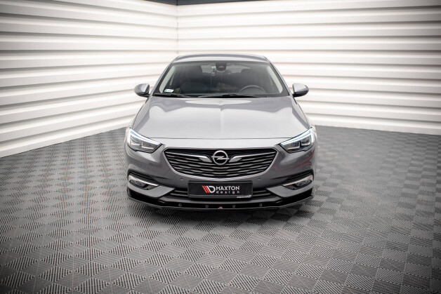 Cup Spoilerlippe Front Ansatz V.1 passend für Opel Insignia Mk2 schwarz Hochglanz