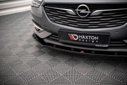 Cup Spoilerlippe Front Ansatz V.1 passend für Opel Insignia Mk2 schwarz Hochglanz
