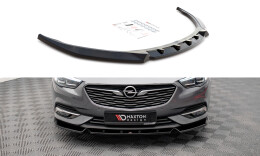 Cup Spoilerlippe Front Ansatz V.2 passend für Opel Insignia Mk2 schwarz Hochglanz
