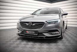 Cup Spoilerlippe Front Ansatz V.2 passend für Opel Insignia Mk2 schwarz Hochglanz