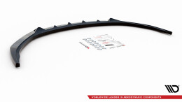 Cup Spoilerlippe Front Ansatz V.2 passend für Opel Insignia Mk2 schwarz Hochglanz