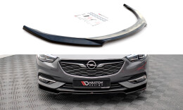 Cup Spoilerlippe Front Ansatz V.3 passend für Opel Insignia Mk2 schwarz Hochglanz
