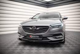 Cup Spoilerlippe Front Ansatz V.3 passend für Opel Insignia Mk2 schwarz Hochglanz