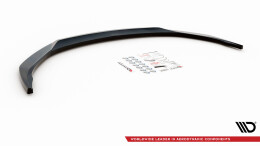 Cup Spoilerlippe Front Ansatz V.3 passend für Opel Insignia Mk2 schwarz Hochglanz