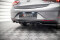 Mittlerer Cup Diffusor Heck Ansatz DTM Look passend für Opel Insignia Mk2 schwarz Hochglanz