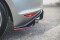 Street Pro Heck Ansatz Flaps Diffusor V.1 L + R passend für VW Golf 7 GTI schwarz-rot