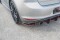 Street Pro Heck Ansatz Flaps Diffusor V.1 L + R passend für VW Golf 7 GTI schwarz-rot
