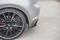 Street Pro Heck Ansatz Flaps Diffusor V.1 L + R passend für VW Golf 7 GTI schwarz-rot