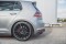 Street Pro Heck Ansatz Flaps Diffusor V.1 L + R passend für VW Golf 7 GTI schwarz-rot