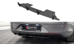Street Pro Heckschürze Heck Ansatz Diffusor passend für Opel Insignia Mk2 SCHWARZ