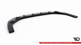 Cup Spoilerlippe Front Ansatz V.1 passend für Audi RS3 Sportback 8Y schwarz Hochglanz