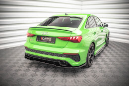 Heckscheiben Spoiler passend für Audi RS3 Limousine 8Y schwarz Hochglanz