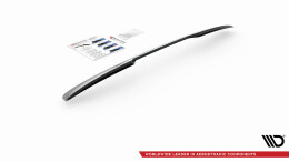 Heckscheiben Spoiler passend für Audi RS3 Limousine 8Y schwarz Hochglanz