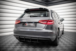 Heck Spoiler Aufsatz Abrisskante passend für Audi A3...