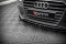 Cup Spoilerlippe Front Ansatz für Audi A3 Sportback 8V schwarz Hochglanz