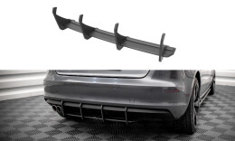 Street Pro Heckschürze Heck Ansatz Diffusor passend für Audi A3 Sportback 8V SCHWARZ