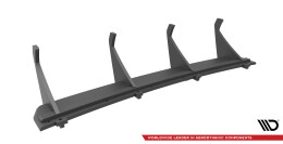 Street Pro Heckschürze Heck Ansatz Diffusor passend für Audi A3 Sportback 8V SCHWARZ