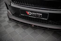 Cup Spoilerlippe Front Ansatz V.3 passend für Skoda Enyaq iV Carbon Look