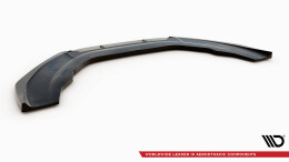 Cup Spoilerlippe Front Ansatz passend für Audi A6 RS6 Look C7 schwarz Hochglanz