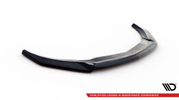 Cup Spoilerlippe Front Ansatz V.2 passend für Mercedes-Benz A45 Aero W176 Facelift schwarz Hochglanz