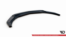 Cup Spoilerlippe Front Ansatz V.2 passend für Mercedes-Benz A45 Aero W176 Facelift schwarz Hochglanz