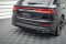 Mittlerer Cup Diffusor Heck Ansatz DTM Look für Audi SQ8 Mk1 schwarz Hochglanz