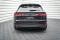 Mittlerer Cup Diffusor Heck Ansatz DTM Look passend für Audi SQ8 Mk1 schwarz Hochglanz