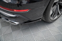 Heck Ansatz Flaps Diffusor passend für Audi SQ8 Mk1...