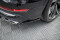 Heck Ansatz Flaps Diffusor passend für Audi SQ8 Mk1 schwarz Hochglanz