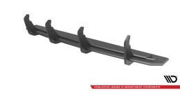Street Pro Heckschürze Heck Ansatz Diffusor passend für Audi SQ8 / Q8 S-Line Mk1 SCHWARZ